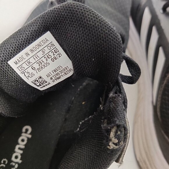 Adidas Women's Black Galaxy 5 Running Sneakers Size 7.5 - Picture 6 of 6